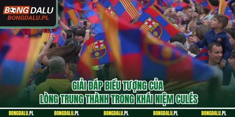 Giải đáp biểu tượng của lòng trung thành trong khái niệm Culés